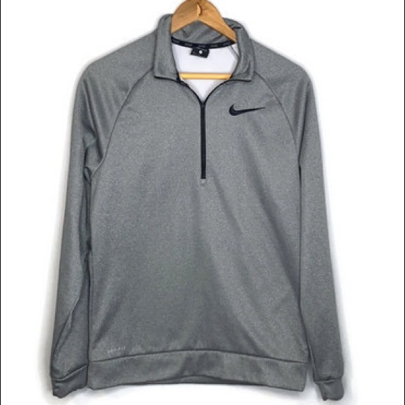 Nike Other - Nike Dri-Fit grey 1/4 zip pullover - small